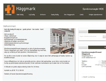 Tablet Screenshot of haggmark.dk
